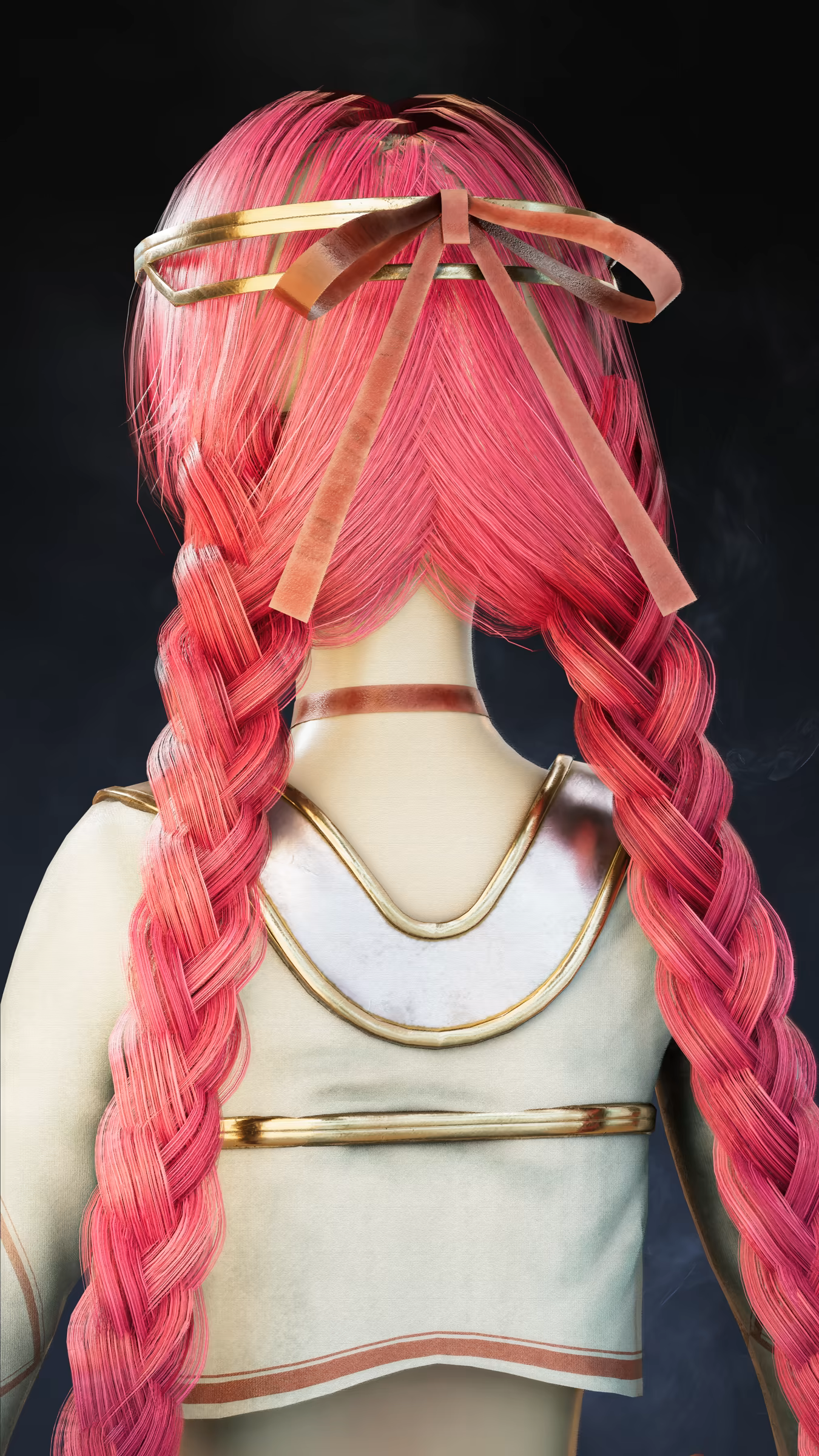 Tenebria braid detail
